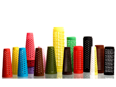 Perforated Dyeing Cones & Cheeses